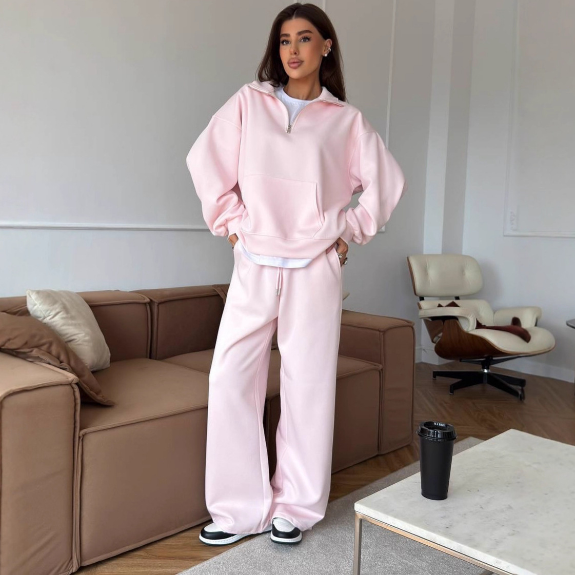 Sienna Cozy Half-Zip Lounge Set