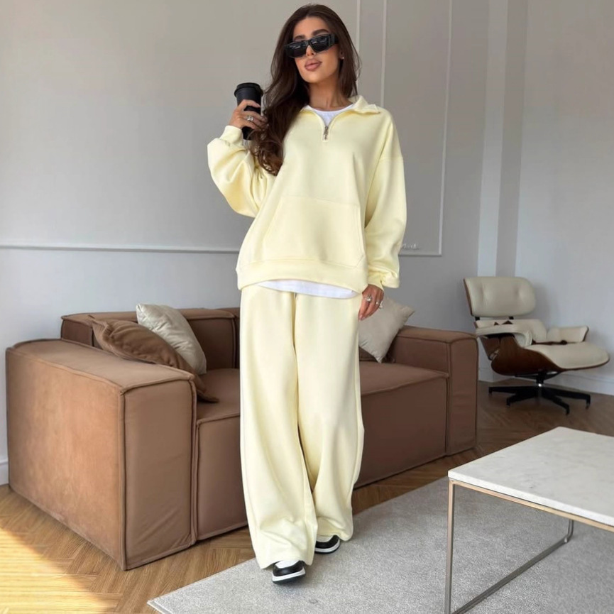 Sienna Cozy Half-Zip Lounge Set