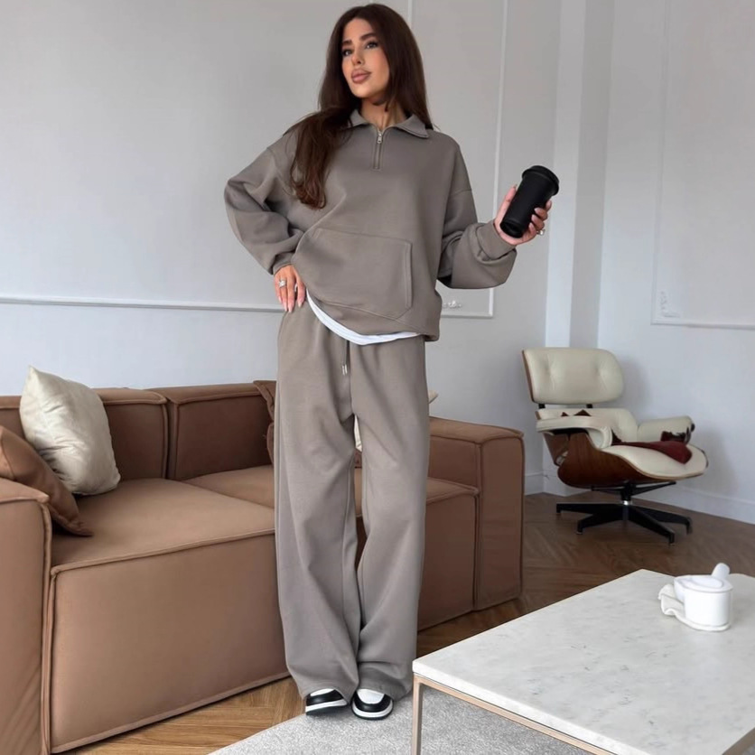 Sienna Cozy Half-Zip Lounge Set