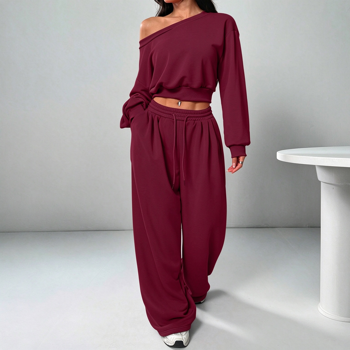 Mila Relaxed Fit Two-Piece Set