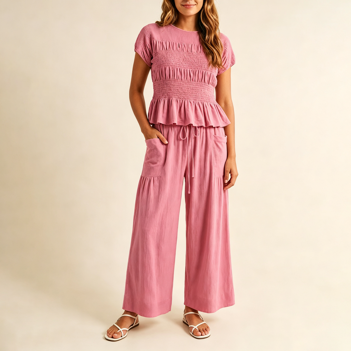 Luna Relaxed Wide Leg Set