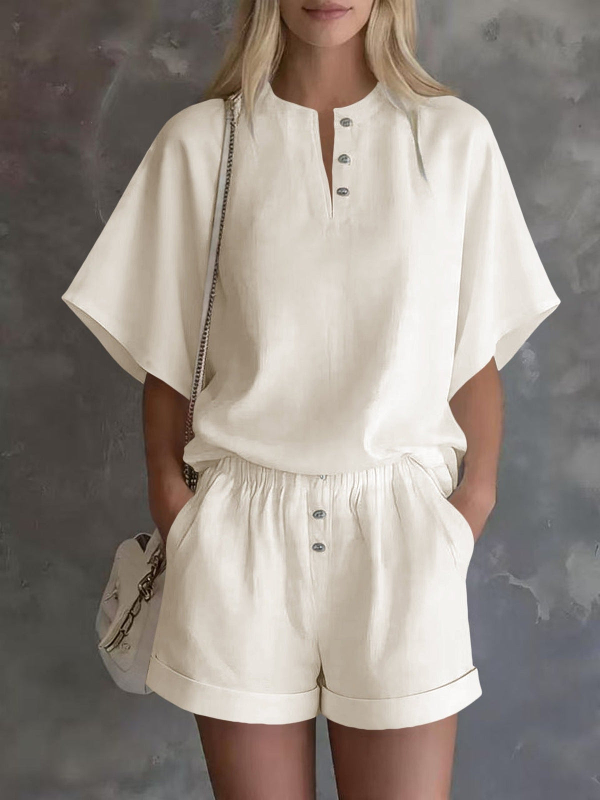 AirLuxe Oversized Lounge Tee Set